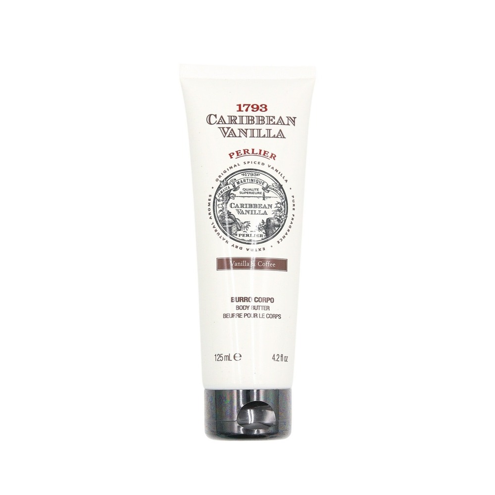 Perlier - 1793 Caribbean Vanilla Body Butter - Vanilla & Coffee - 4.2 fl oz
